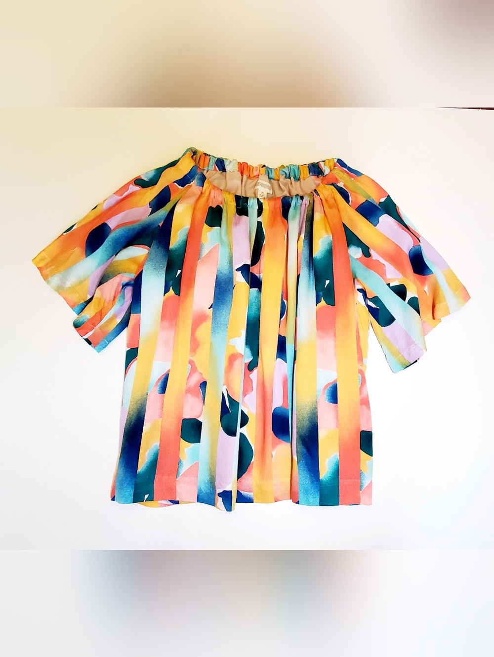 Gymboree Colorful Girls Blouse, XL, 14